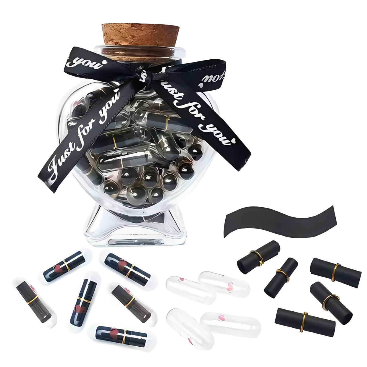 Frasco con Mensajes Personalizados